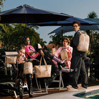 SPRAYGROUND® BACKPACK 2 TONE GOLD TRINITY MINI BACKPACK