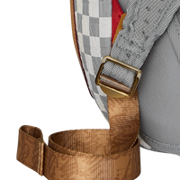 SPRAYGROUND® BACKPACK EMBOSSED CREAM CHECK BACKPACK