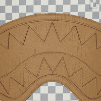 SPRAYGROUND® BACKPACK EMBOSSED CREAM CHECK BACKPACK