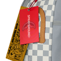 SPRAYGROUND® BACKPACK EMBOSSED CREAM CHECK BACKPACK