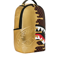 SPRAYGROUND® BACKPACK SHARKS IN PARIS GOLD DRIP BACKPACK