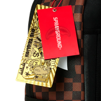 SPRAYGROUND® BACKPACK SHARKS IN PARIS GOLD DRIP BACKPACK