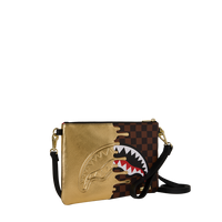 SPRAYGROUND® POUCHETTE GOLDEN DYNASTY CROSSOVER CLUTCH
