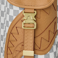 SPRAYGROUND® BACKPACK EMBOSSED CREAM CHECK MONTE CARLO