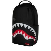 SPRAYGROUND® BACKPACK SHARK CENTRAL BLACK EMBROIDERED SHARK BACKPACK