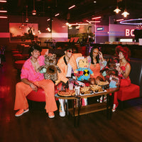 LEOPARD MONEY BEAR BACKPACK