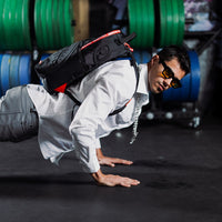 SPRAYGROUND® BACKPACK PRINTED ZIPPER SHARK DLXR BACKPACK