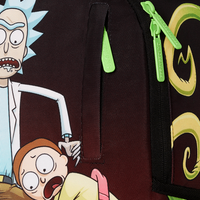 SPRAYGROUND® BACKPACK RICK AND MORTY DLXR ALIEN MOUTH HALF SHARKMOUTH DLXR BACKPACK