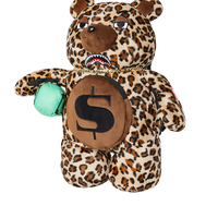 LEOPARD MONEY BEAR BACKPACK