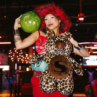 LEOPARD MONEY BEAR BACKPACK