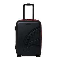 SPRAYGROUND® LUGGAGE PRINTED ZIPPER SHARK CARRY-ON LUGGAGE