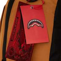 SPRAYGROUND® BACKPACK SHARK CENTRAL DLX-FAUX SUEDE BACKPACK