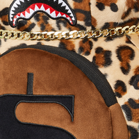 LEOPARD MONEY BEAR BACKPACK