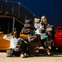 SPRAYGROUND® DUFFLE UNFINISHED SHARK DUFFLE