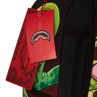 SPRAYGROUND® BACKPACK RICK AND MORTY DLXR ALIEN MOUTH HALF SHARKMOUTH DLXR BACKPACK