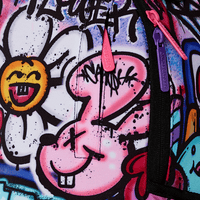 SPRAYGROUND® BACKPACK GRAFFITI PRINT DLXR BACKPACK