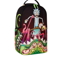 SPRAYGROUND® BACKPACK RICK AND MORTY DLXR ALIEN MOUTH HALF SHARKMOUTH DLXR BACKPACK