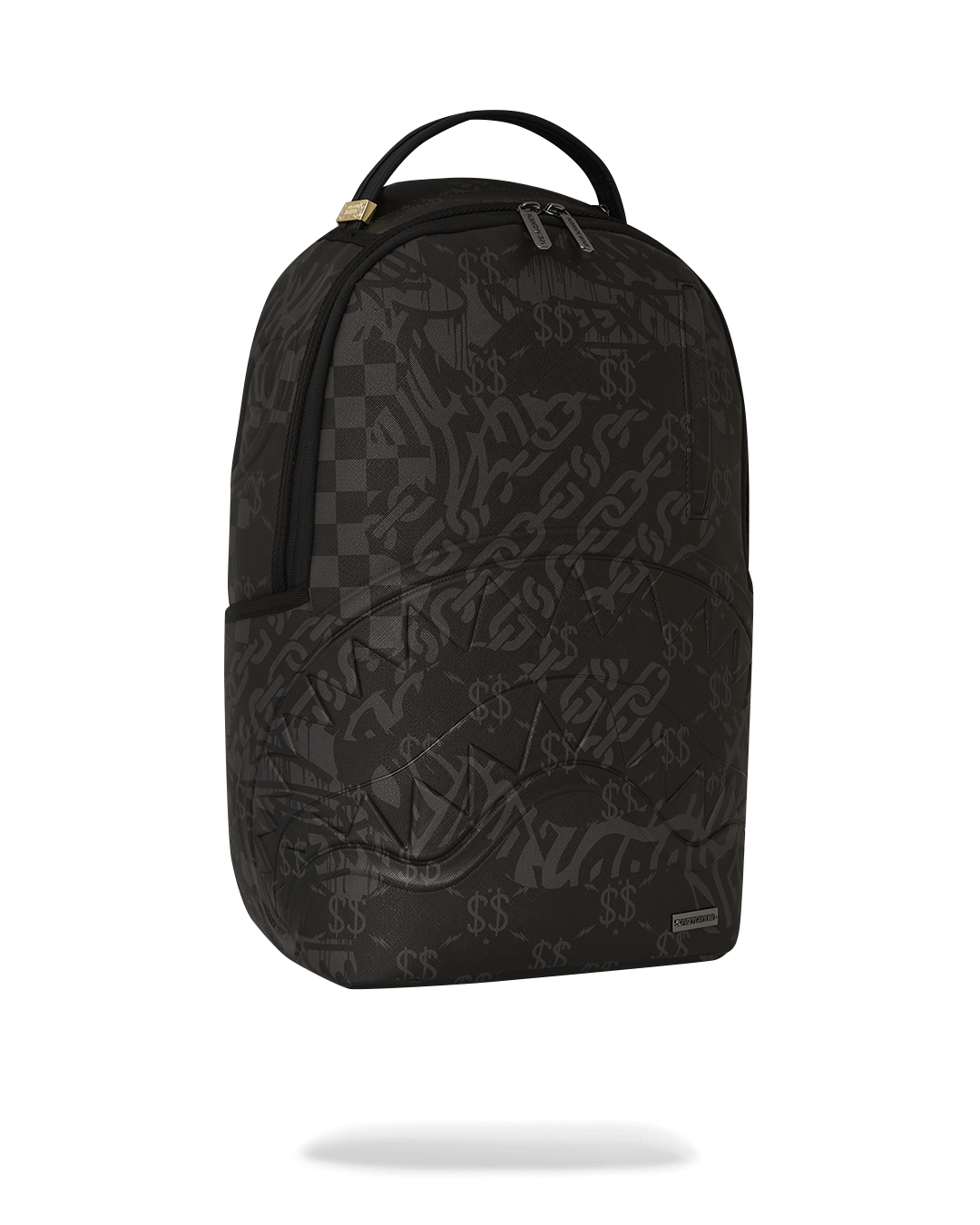 【SPRAYGROUND】4AMショルダーバッグ 新品 未使用 SPRAY GROUND バッグ ワンショルダーバッグ 縦型 メンズ レディース 黒