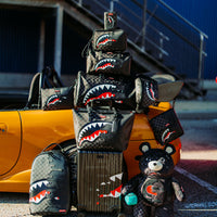 SPRAYGROUND® DUFFLE UNFINISHED SHARK DUFFLE