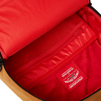 SPRAYGROUND® BACKPACK SHARK CENTRAL DLX-FAUX SUEDE BACKPACK