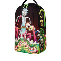 SPRAYGROUND® BACKPACK RICK AND MORTY DLXR ALIEN MOUTH HALF SHARKMOUTH DLXR BACKPACK