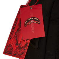 SPRAYGROUND® BACKPACK PRINTED ZIPPER SHARK DLXR BACKPACK