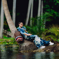 SPRAYGROUNDÂ® BACKPACK SHARKS IN PARIS WTF BUBBLE BROWN CHECK BACKPACK