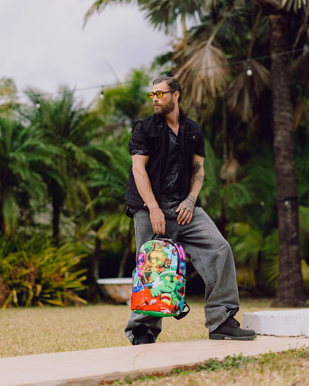 SPRAYGROUND® BACKPACK THE SG CREW CRAMMED & SLAMMED BACKPACK
