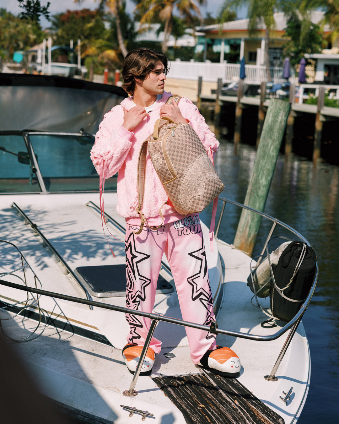 SPRAYGROUND® BACKPACK 2 TONE GOLD TRINITY BACKPACK
