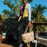 SPRAYGROUND® TOTE 2 TONE GOLD TRINITY TOTE