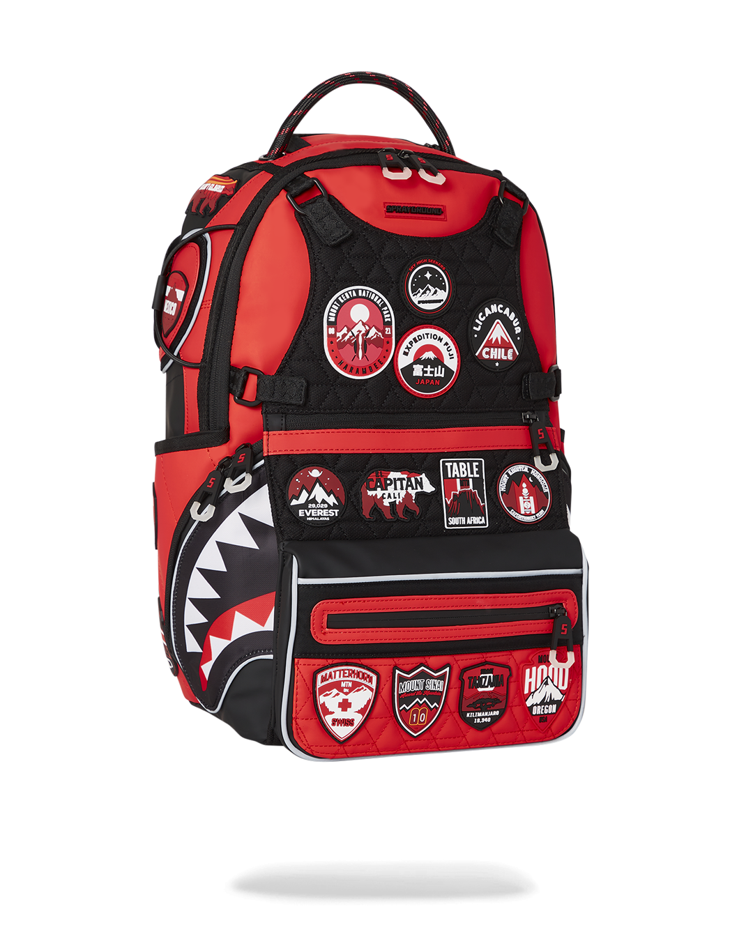 SPRAYGROUND® BACKPACK THE GLOBAL EXPEDITION RED BACKPACK