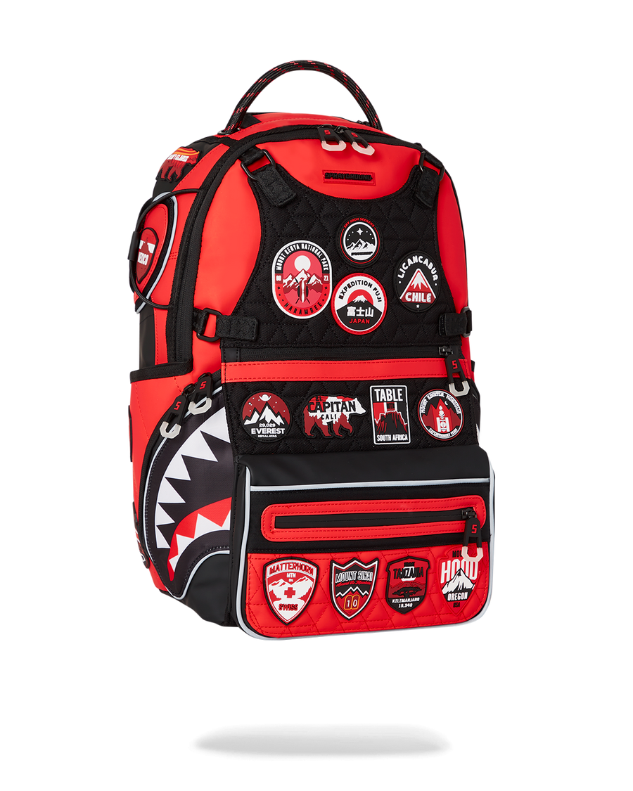 SPRAYGROUND® BACKPACK THE GLOBAL EXPEDITION RED BACKPACK