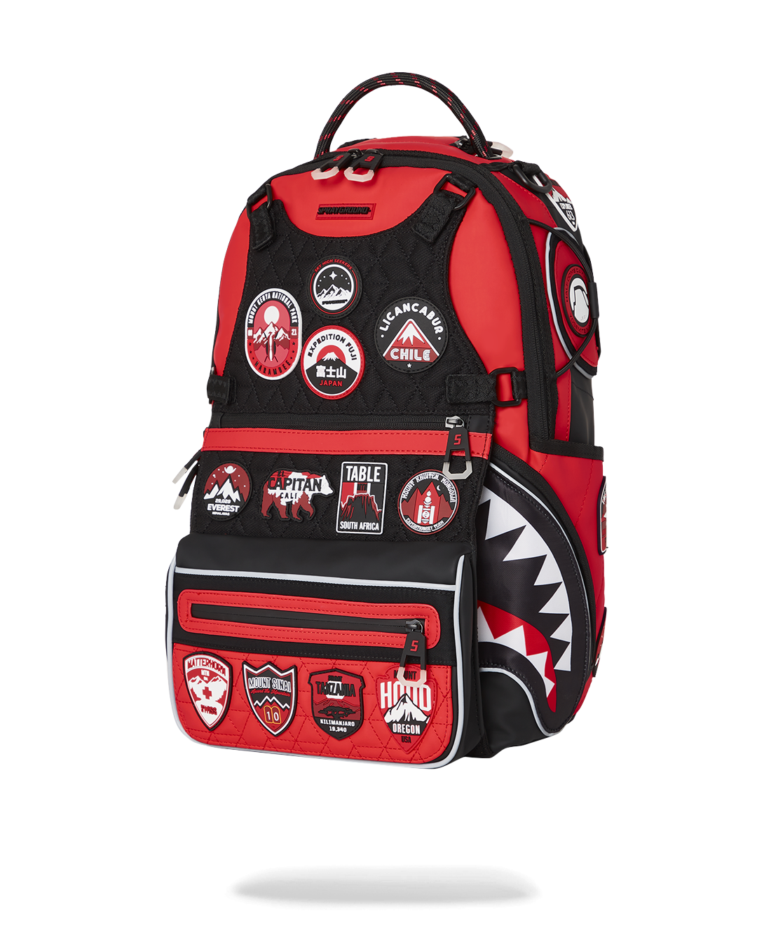 SPRAYGROUND® BACKPACK THE GLOBAL EXPEDITION RED BACKPACK