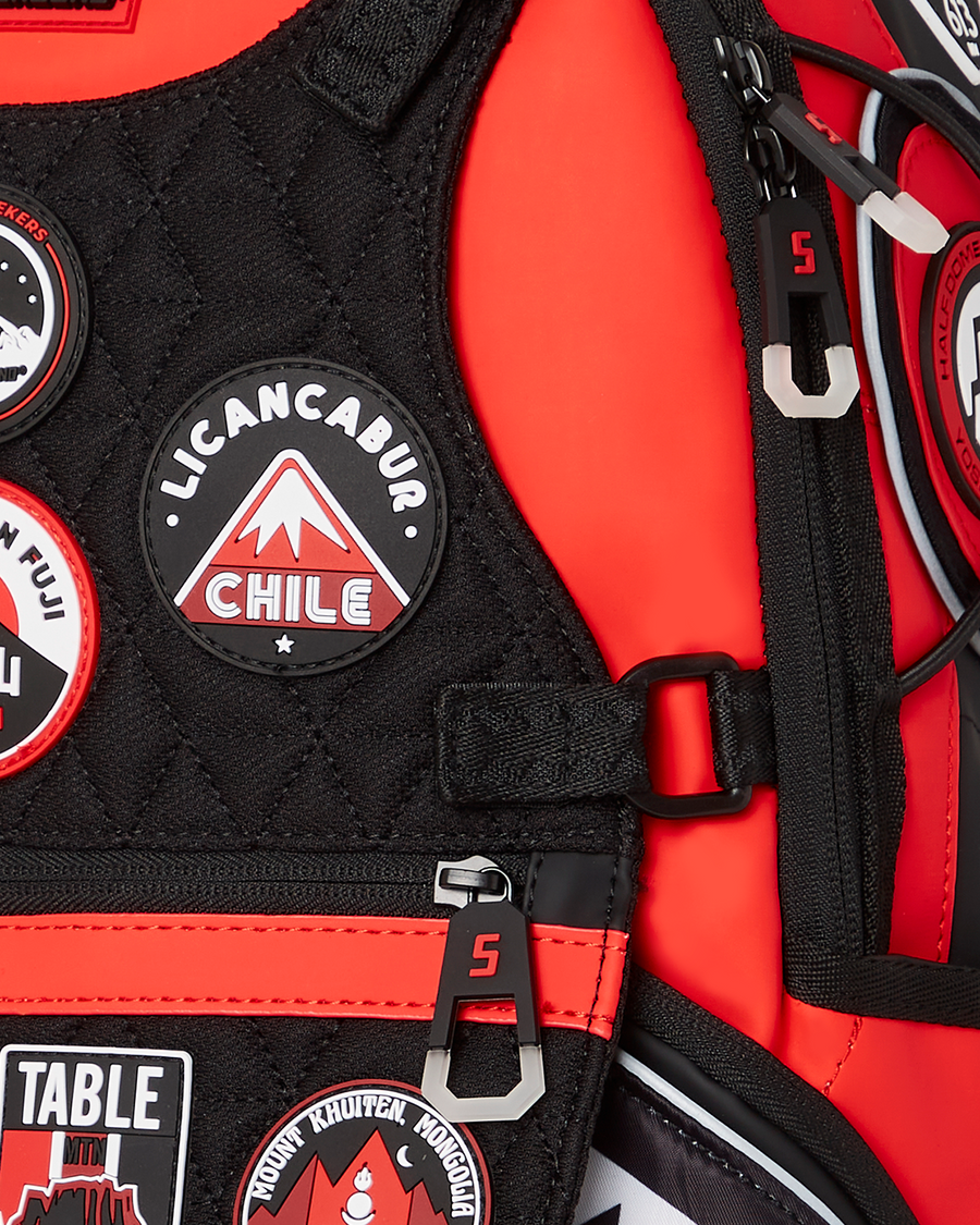 SPRAYGROUND® BACKPACK THE GLOBAL EXPEDITION RED BACKPACK