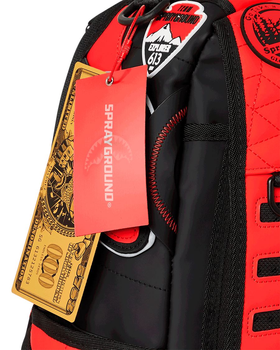 SPRAYGROUND® BACKPACK THE GLOBAL EXPEDITION RED BACKPACK