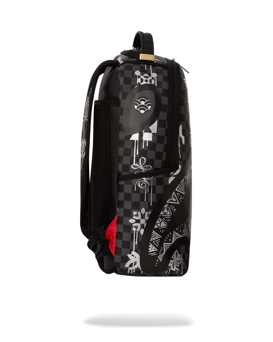 SPRAYGROUND® BACKPACK A.I.8 AFRICAN INTELLIGENCE SHARKGLYPHS BACKPACK