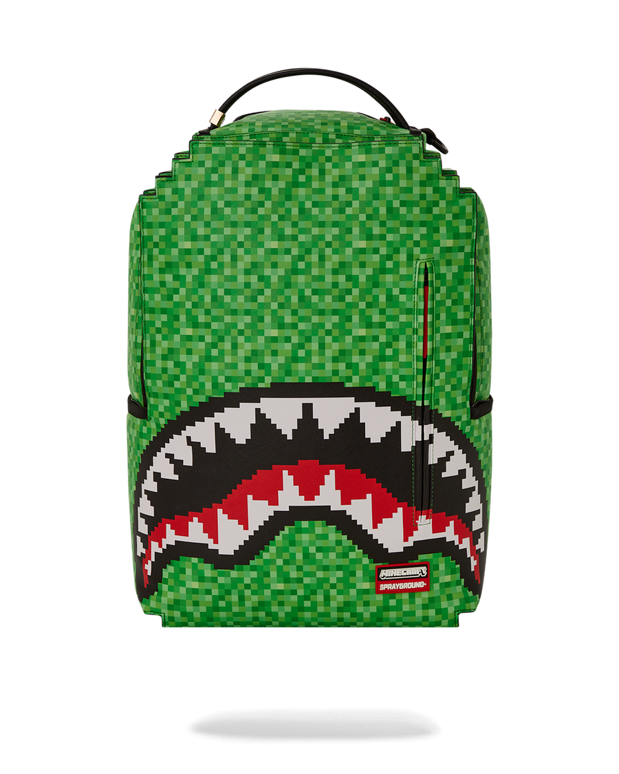 MINECRAFT CREEPER SHARK BACKPACK