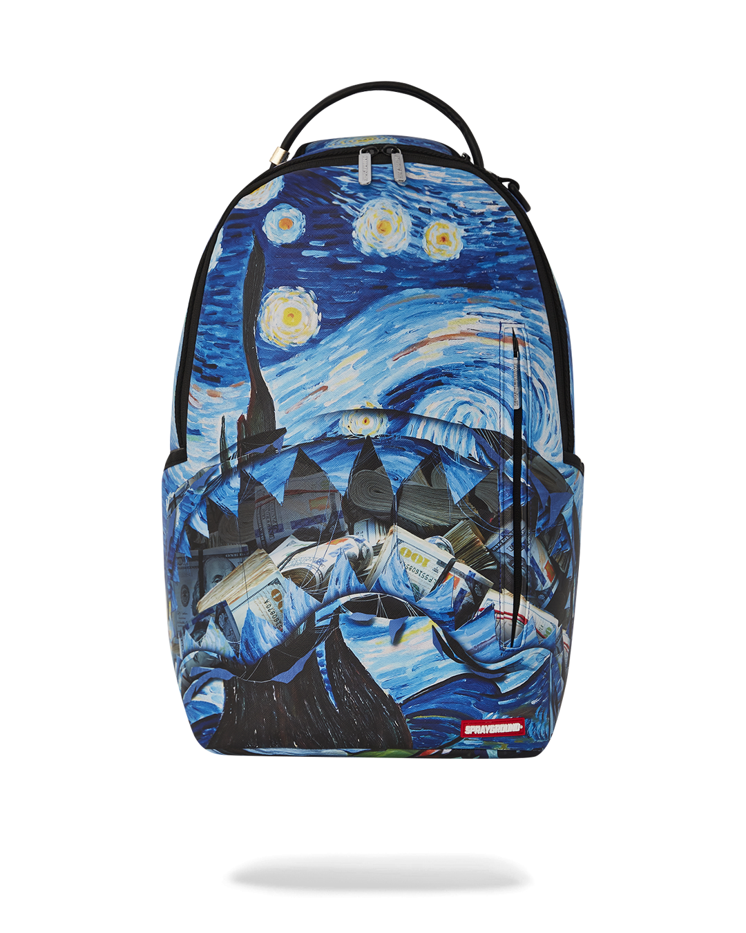 SPRAYGROUND® BACKPACK VAN GOGH HIDDEN MONEY BAG DLXSV BACKPACK