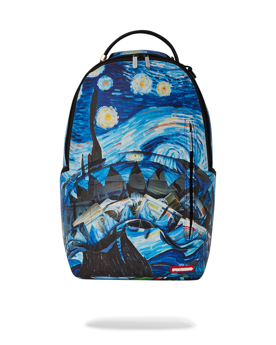 SPRAYGROUND® BACKPACK VAN GOGH HIDDEN MONEY BAG DLXSV BACKPACK