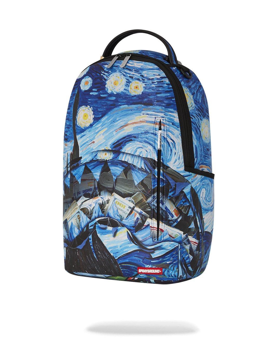 SPRAYGROUND® BACKPACK VAN GOGH HIDDEN MONEY BAG DLXSV BACKPACK