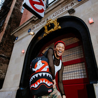 SPRAYGROUND® BACKPACK GHOSTBUSTERS LOGO AND SHARK MOUTH