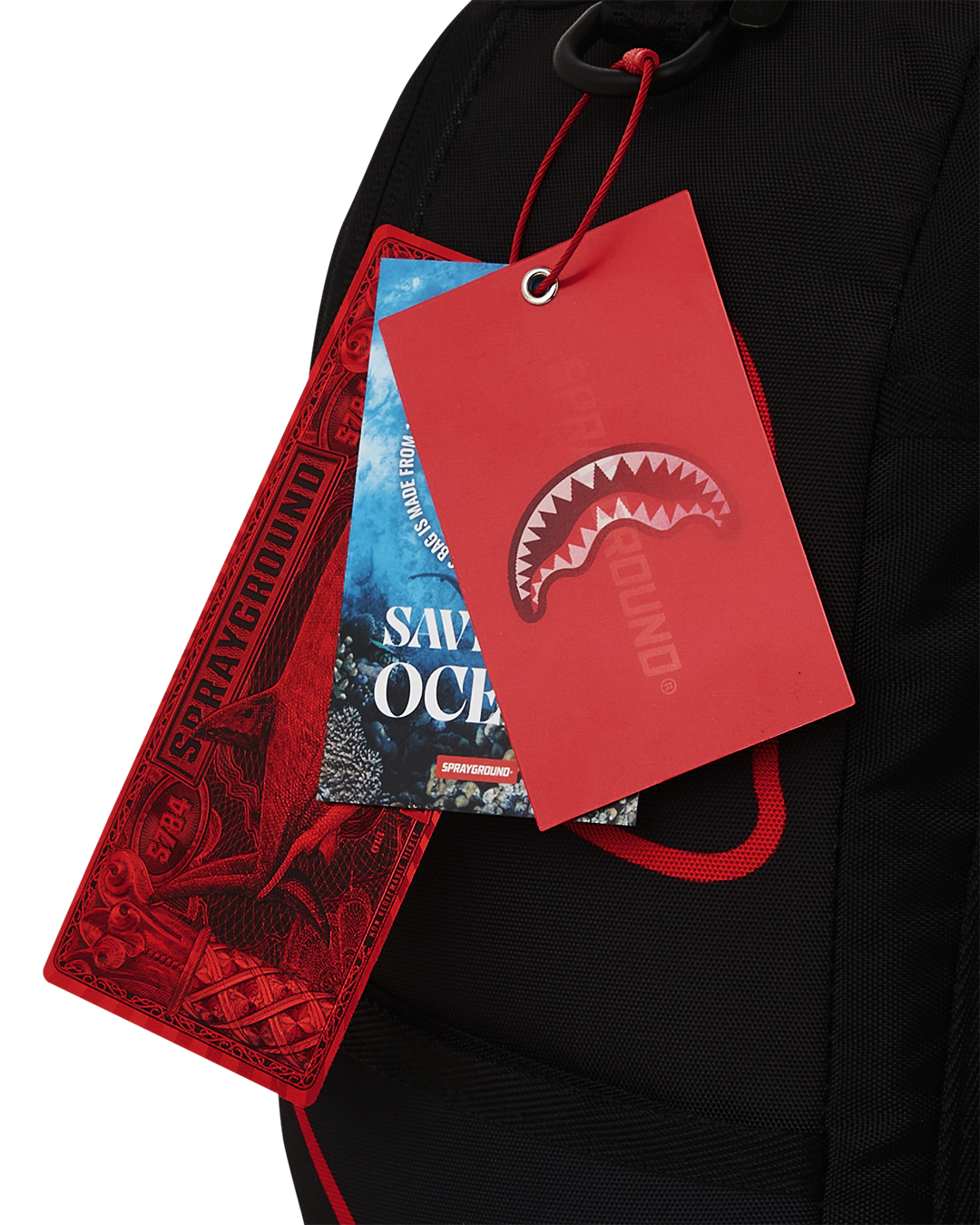 SPRAYGROUND® BACKPACK GHOSTBUSTERS LOGO AND SHARK MOUTH