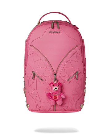 ZIPPER PINK PUNK BACKPACK