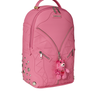 ZIPPER PINK PUNK BACKPACK