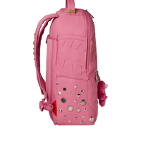 ZIPPER PINK PUNK BACKPACK