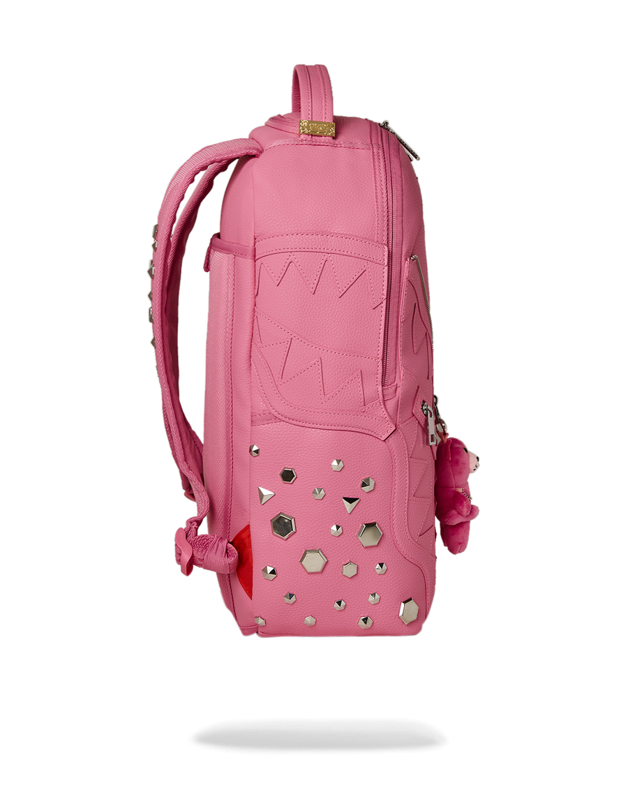 ZIPPER PINK PUNK BACKPACK