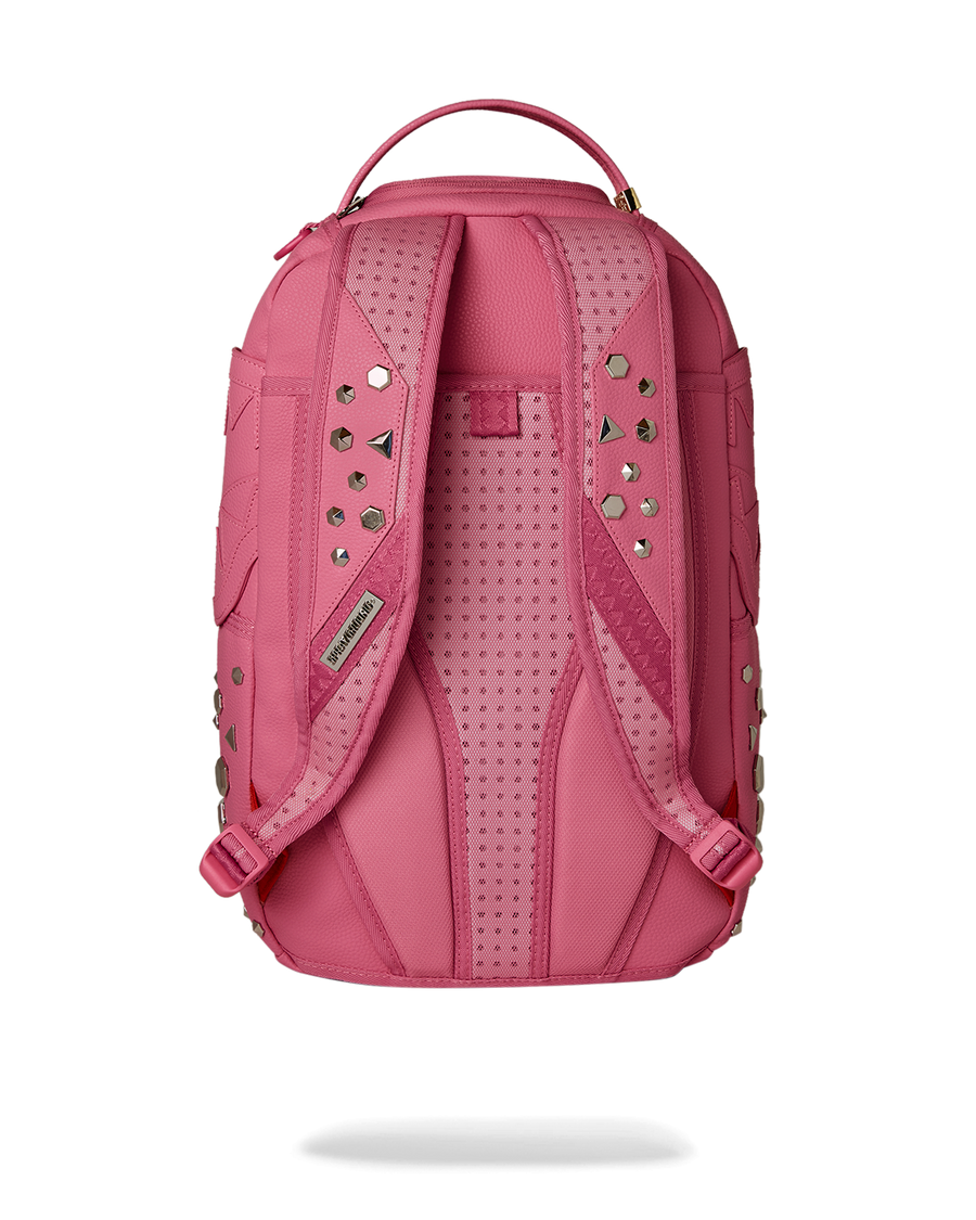 ZIPPER PINK PUNK BACKPACK