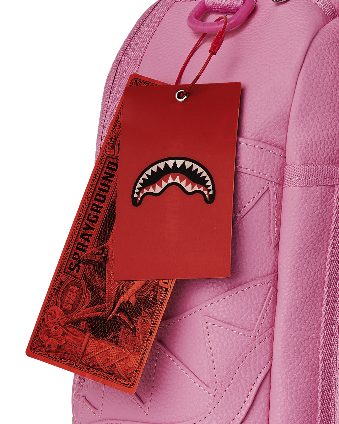 ZIPPER PINK PUNK BACKPACK