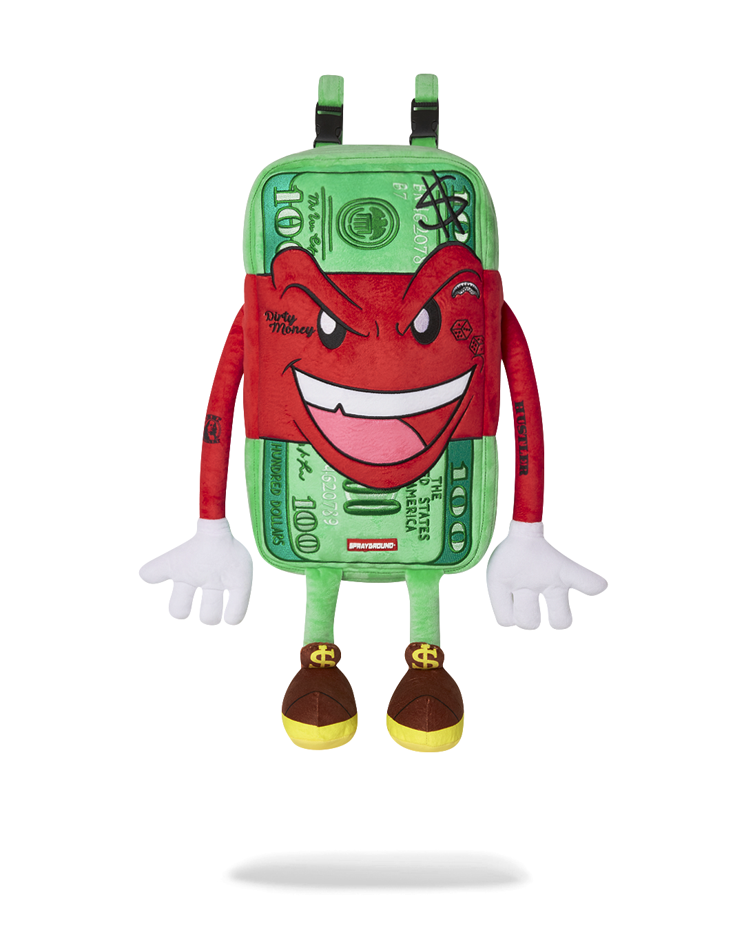 MONEY BOY PLUSH BACKPACK