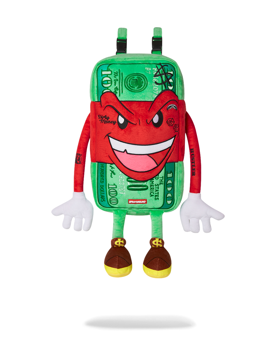 MONEY BOY PLUSH BACKPACK